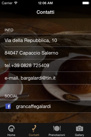 Gran Caffè Galardi screenshot 2