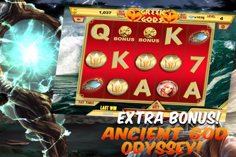 Greek God 5 Reel Slots HD - Rich Lucky 777 and House Casino Spin Action ! screenshot 2