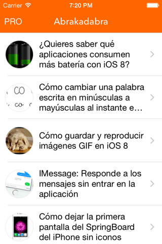 Abrakadabra - Trucos para iPhone con iOS 8 screenshot 2