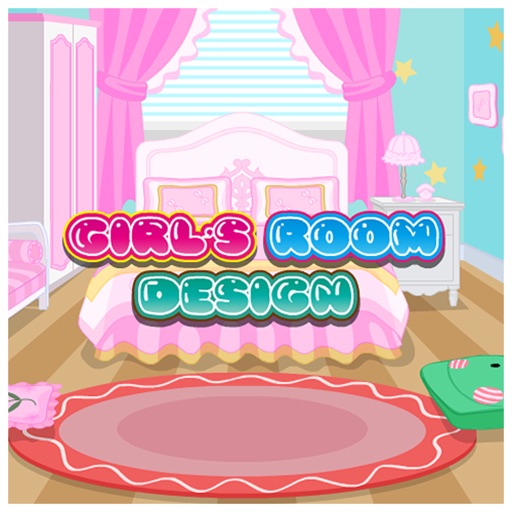 Girls Room Design Game Icon