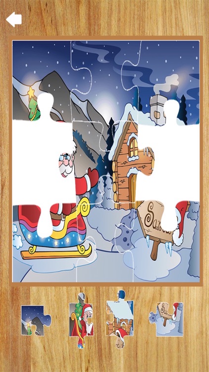 Christmas Games 3 in 1- Match Puzzle Jigsaw Puzzle and Drawing Pad