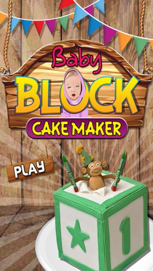 Baby Block Cake Maker - Make a cake with crazy chef bakery i(圖1)-速報App