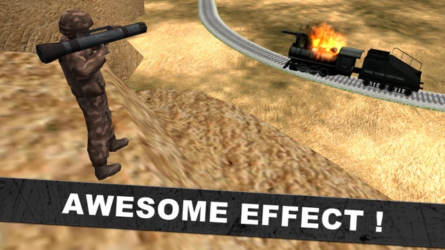 Army Train Gunship Simulator 3d(圖2)-速報App