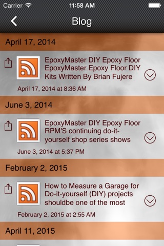 EpoxyMaster Mobile App screenshot 2