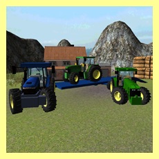 Activities of Tractor Transporter 3D