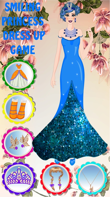 Smiling Princess Dress Up Game