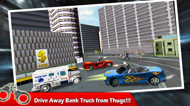 Drive the Armored Money Truck in Gangster City screenshot-3