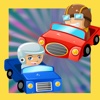Find the Shadow of Animated Car-s in one Baby & Kids Game Tricky Puzzle for My Toddler`s First App