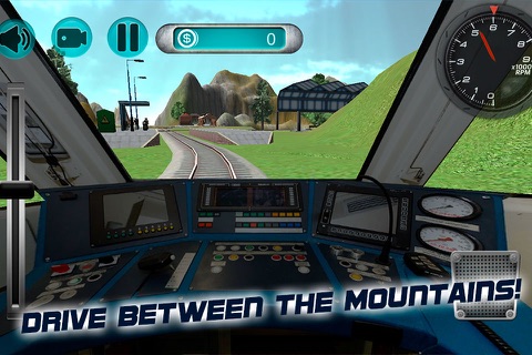 Train Driver Simulator 3D Full screenshot 2
