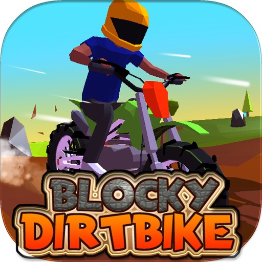 Blocky Dirt Bike icon