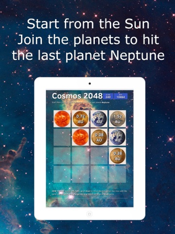 Cosmos 2048 screenshot 2