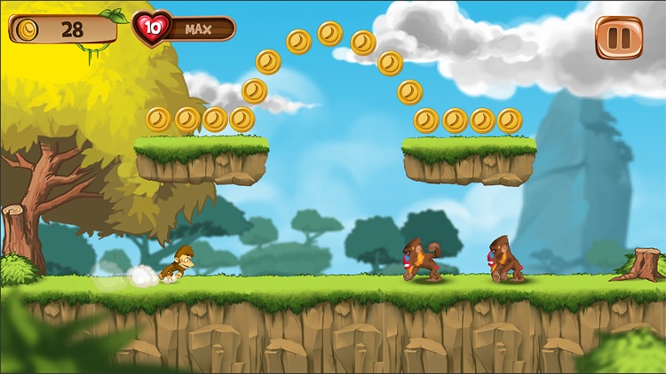 Banana Island - Monkey Run Game