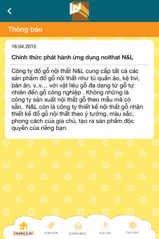 Đồ gỗ nội thất - SoFa N&L screenshot 3