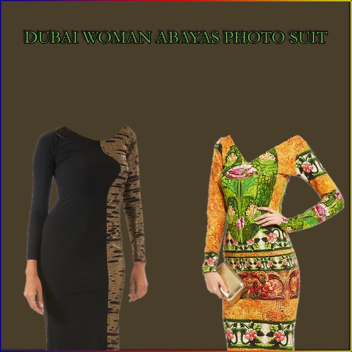 Dubai Woman Abayas Photo Suit