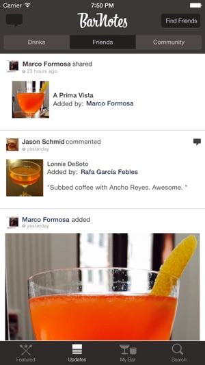 BarNotes – social cocktail and drink recipes(圖3)-速報App