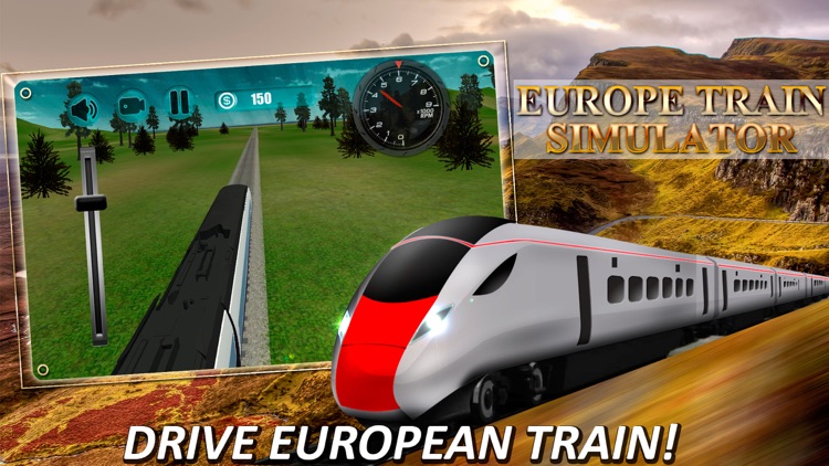 Europe Train Simulator 3D