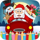 Christmast Colorbook Educational Coloring Game for Kids