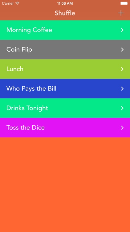 Shuffle for iPhone