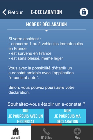 E-déclaration Matmut screenshot 3