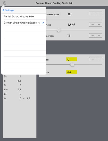 Score & Grade screenshot 3