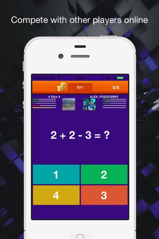 1-2-3-4 - mathematical game screenshot 3