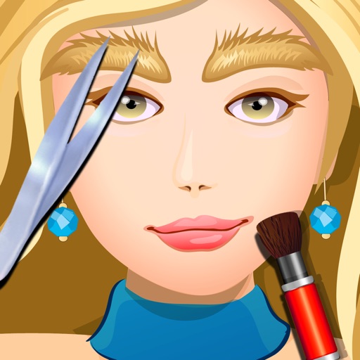 Eyebrow Plucking Makeover Salon - Fun Beauty Games for Girls & Kids icon