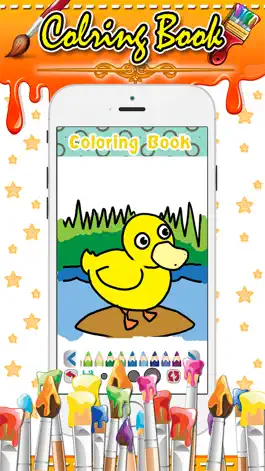 Game screenshot cute animal coloring page kids hack