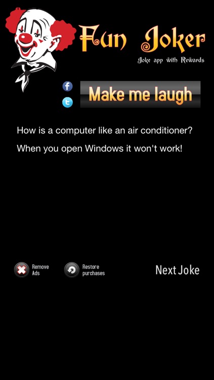 Fun Joker Pro : humourous plus funny jokes app