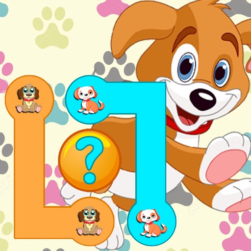 Match the Cute Puppies - Awesome Fun Puzzle Pair Up for Little Kids