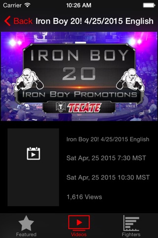 Iron Boy Promotions screenshot 2