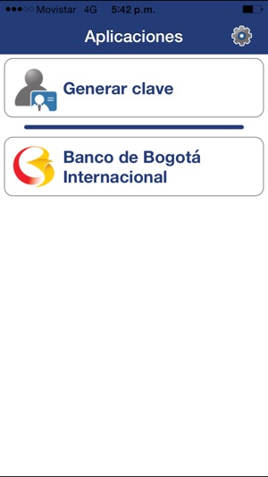 Token Banco de Bogotá Intl.