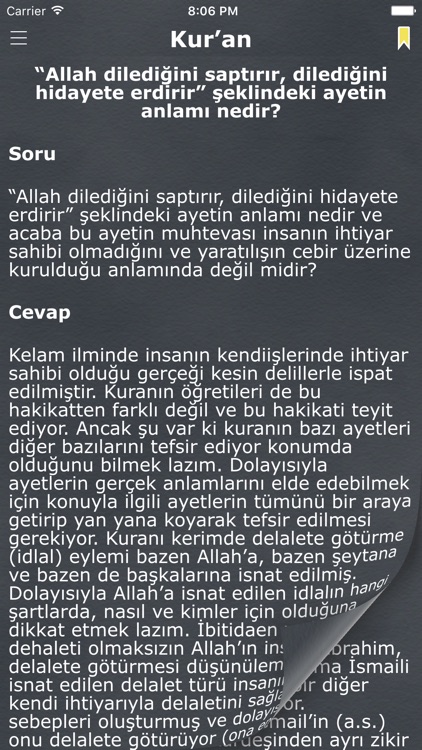 Sorularla islamiyet (Islamic Questions and Answers in Turkish) screenshot-3