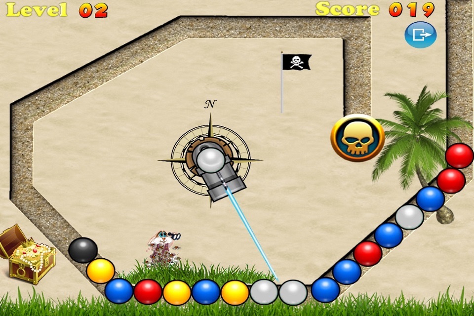 Marbles Pirates Free screenshot 3