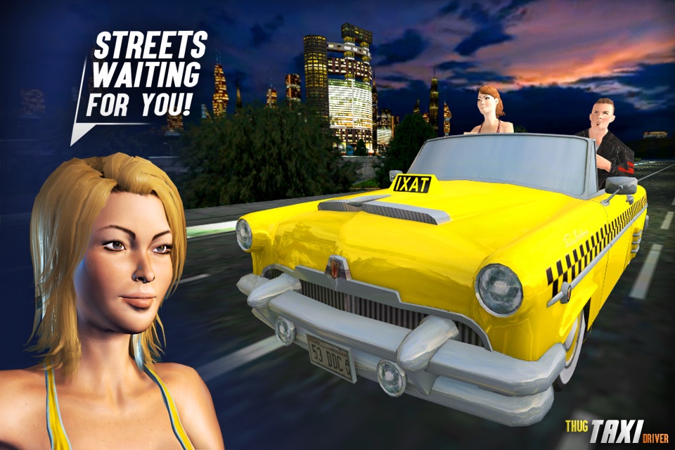 Thug Taxi Driver - AAA Star Game screenshot 3