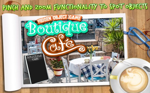 Boutique Cafe Hidden Objects Game screenshot 4