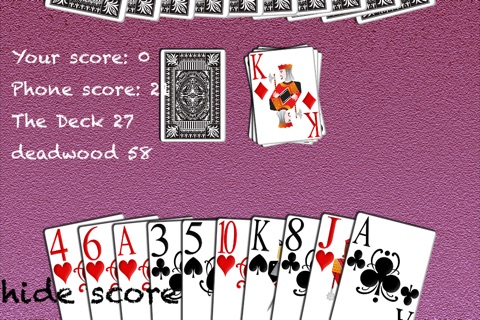 GIN RUMMY ( BASIC ) screenshot 3