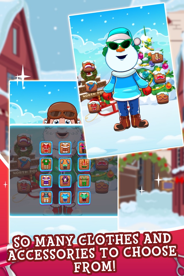 Santa's Makeover Hair Salon - pet christmas nail spa games! screenshot 4