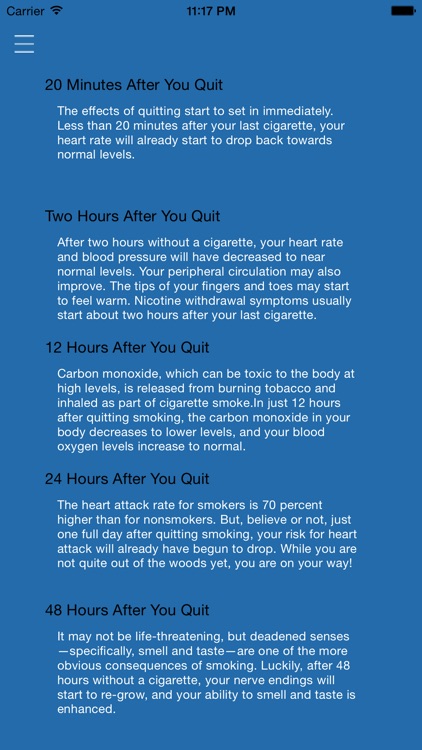 Stop Smoking APP screenshot-3