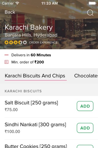 Karachi Bakery screenshot 2