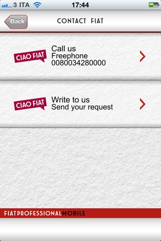 Fiat Professional Mobile screenshot 4
