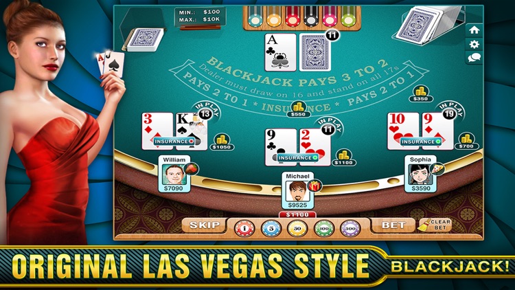 BlackJack Online - Just Like Vegas! screenshot-4