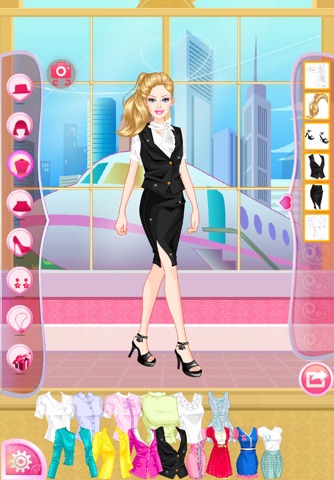 Mafa Air Hostess Dress Up screenshot 2