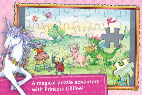 Puzzle fun with Princess Lillifee screenshot 2