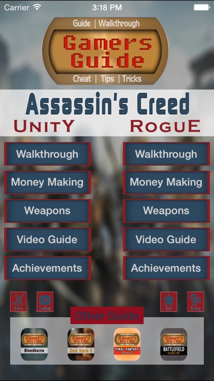 Gamer's Guide for Assassin's Creed Unity & Rouge