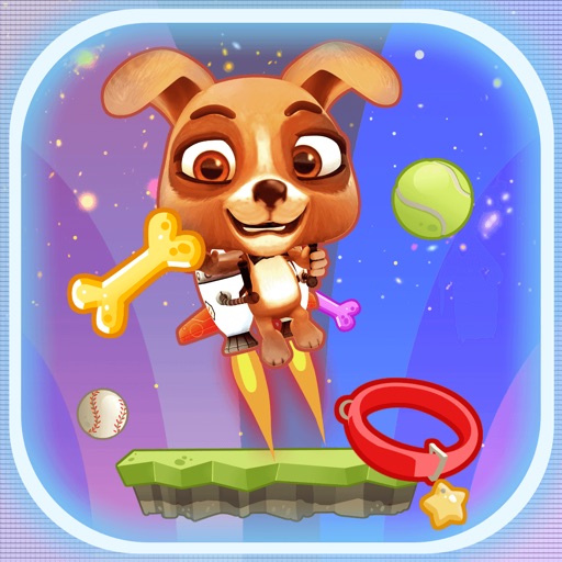 Jetpack Dog in Space Jam – Cute Puppy Running and Jumping Game