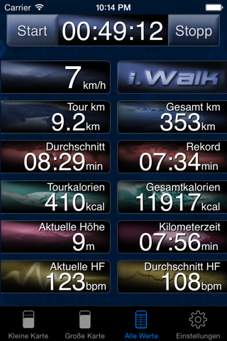 i.Walk - GPS Fitness Coach for Hiking and Weight Loss screenshot 2