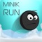 Minik run - an endless runner with nice graphics, dynamic gameplay and simple controls, in which you will control a charming creatures - Miniks