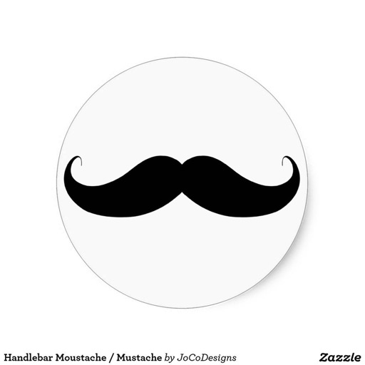 Mustaches Theme Stickers Keyboard: Using Funny Faces Icons to Chat icon