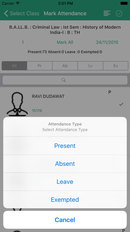 LSAcademia College Attendance screenshot-3