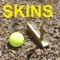 SKINS is an iPad app that calculates the SKINS won in a golf round with up to 25 players